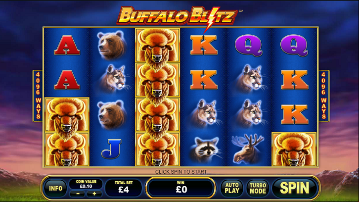 Reels View Buffalo Blitz Slot