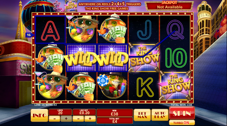 Cat In Vegas PlayTech - Reels View