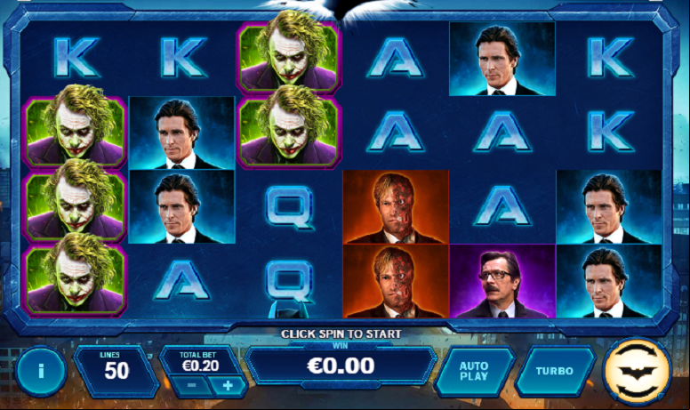 Reels view the dark knight rises slots