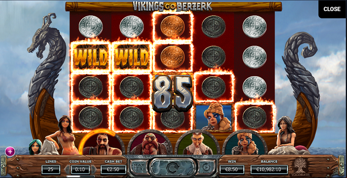 Vikings Go Beserk Slot Reels